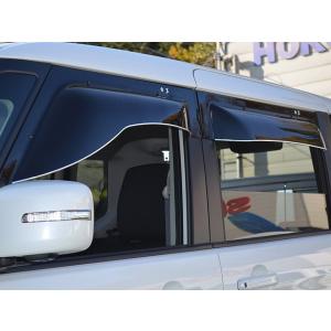 OXバイザー ブラッキーテン【ソリオ・バンディット MA26・MA36・MA46】(フロント/リア)...