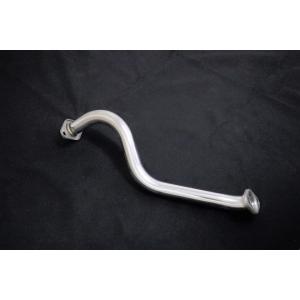 Jworks ジェイワークス オートジュエル フロントパイプ アルト ラパン Jworks オートジュエル フロントパイプ【ラパンSS HE21（2〜5型）K6A