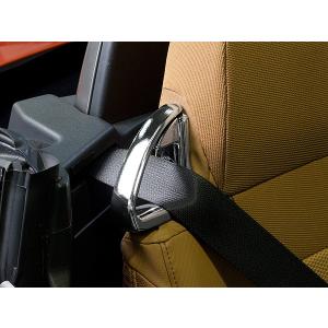 G'BASE シートベルト ショルダーガイド コペン LA400K レッドクローム