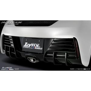 シルクブレイズ Lynx Works バンパーダクトカバー(塗装済 202ブラック