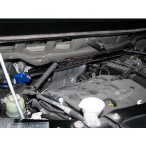 デリカD5　前期　カワイ製作所　ロアアームバー heartbreak_mt0430-lor-00-cv1w