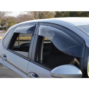 OXバイザー スポーティーカット(リア用)【フィット/ハイブリッド GK3・GK4・GK5・GK6/...