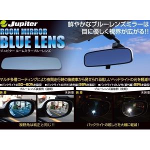 Jupiter ルームミラー(ブルーレンズ)コペン LA400K RMB-001 : ハート