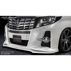 SilkBlaze エアロ フロントリップスポイラー Type-S(ツートン塗分塗装