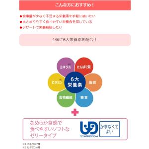 ゼリー 介護食 栄養食 高エネルギー 飲むゼリ...の詳細画像3