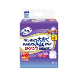 リフレ はくパンツ ジュニア ベビー用より大きく大人用より小さい