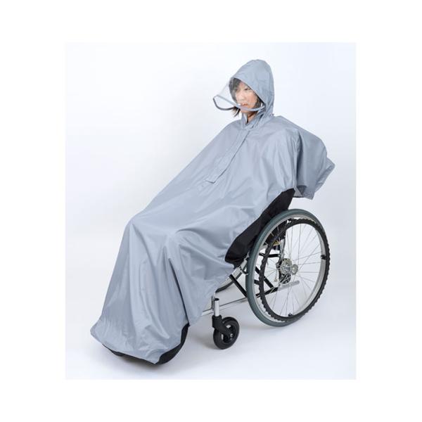 ギフト 敬老の日 プレゼント 車椅子用 車いす レインコート カッパ 梅雨対策 RAKUレイン 収納...