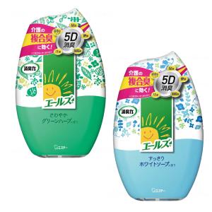 消臭剤 トイレ用 業務用 介護 施設 エステー エールズ 介護家庭用 消臭力 / 400mL 母の日 敬老の日 プレゼント 80代 孫 70代 / 566501｜heartcare