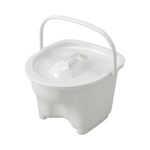 アロン化成 ポータブルトイレ 介護 KX-2ポータブルトイレ用バケツ(標準