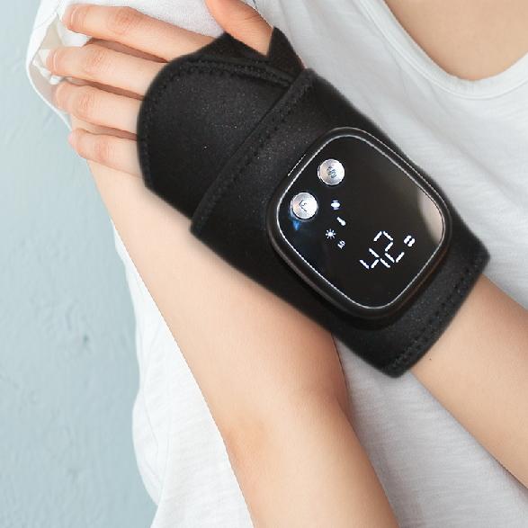 リストキュア マッサージ器 手首 腱鞘炎 サポーター 手首サポーター 手首マッサージ 手首EMSマッ...