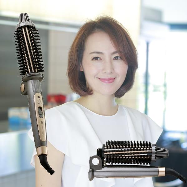 クレイツ ロールブラシアイロン ネジッタ 26mm ヘアアイロン カールアイロン CREATE クレ...
