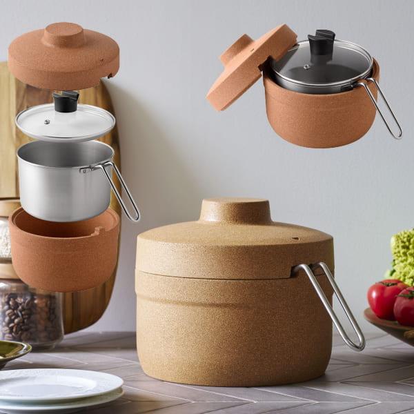 保温調理鍋 コルクック 片手鍋 鍋 おしゃれ 18cm corcook ほったらかし 保温鍋 ih ...