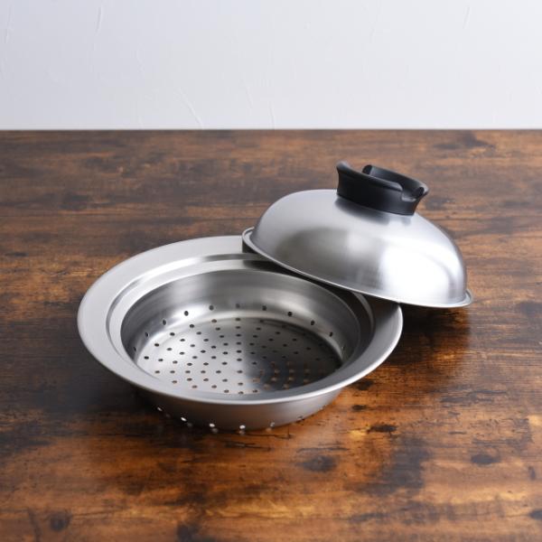 のせるだけ蒸し器 28〜30cm せいろ 蒸し器 調理器具 ステンレス製蒸し器 蒸し料理 蒸し皿 蒸...