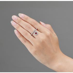 緑屋質屋】ティファニー エメラルド・ダイヤ リング K18YG【中古