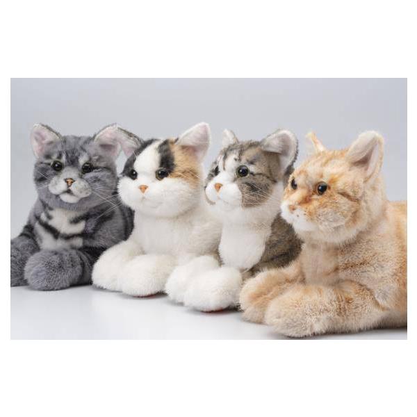 なでなでねこちゃんEX ぬいぐるみ 猫 ねこ ネコ 代理 ペット 声 撫でる 鳴く 鳴き声 お子様 ...