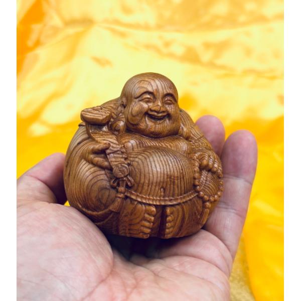 屋久杉 布袋様 開運 屋久島 屋久杉認定 天福布袋 七福神 像 置物 縁起物 開運インテリア 金運 ...