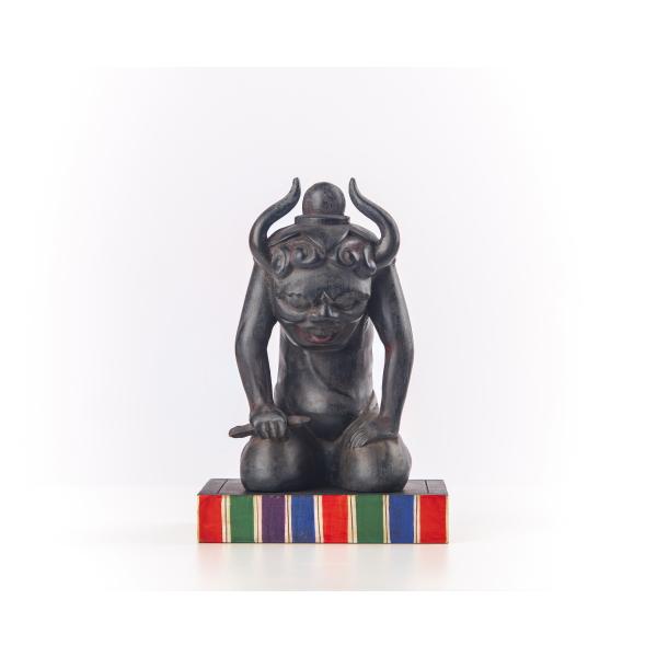 妙法寺祈祷開眼 元三大師降魔尊像 小 開運 仏像 魔除け 元三大師 降魔尊像 厄除け 疾病除け 幸福...