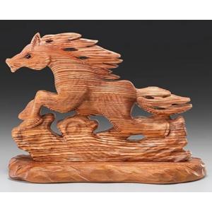 屋久杉 天翔ける駿馬 開運 置物 開運インテリア 天然木 彫刻 神木 神木屋久杉 屋久島 縁起物 駿...