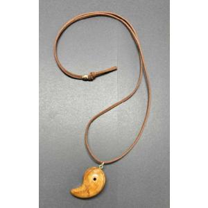 屋久杉 虎杢 とらもく 勾玉ペンダント 神木 やくすぎ 屋久島 認定シール 屋久杉認定シール 勾玉 ...