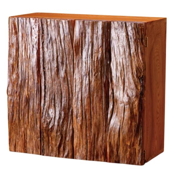 屋久杉仏壇 屋久杉樹皮付き 仏壇 仏具 屋久島 お仏壇 和室 洋室 二代目 種光 神木 仏事 御先祖...