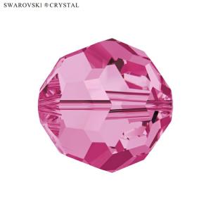 SWAROVSKI  スワロフスキー ビーズ 5000 6mm ローズ 　24ピース