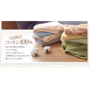 ベッド用 ボックスシーツ ダブル タオル地 コ...の詳細画像3