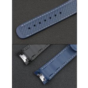 腕時計 ラバーベルト 20mm オメガ シーマ...の詳細画像5