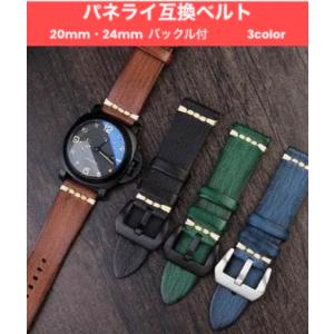 チューブ＆スクリューピン パネライ ルミノール ラグ間22mm時計ケース