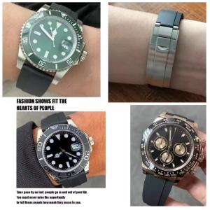 腕時計用 ラバーベルト バンド オイフレ 20...の詳細画像3