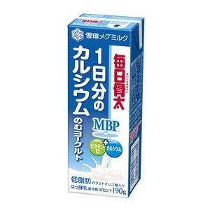 雪印メグミルク 毎日骨太MBP1本で1日分Ca 200ml 紙パック 18本入 乳