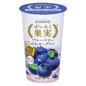 ぜいたく果実 ブルーベリーミックス のむヨーグルト 190g×12本