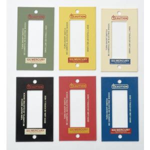 MERCURY マーキュリー　スイッチプレート　3ケ口