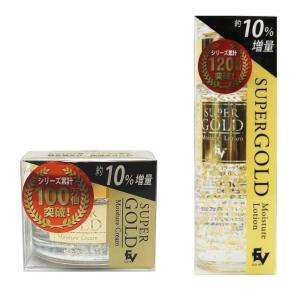 スーパーゴールド 純金箔入り 保湿化粧水+保湿...の詳細画像1