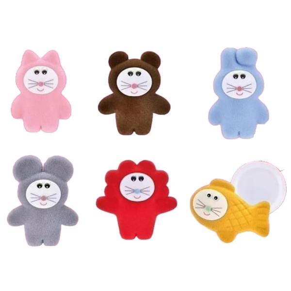 ケンエレファント むにゅのミニチュアマスコット4 × 全6種セット フルコンプ ガチャガチャ カプセ...