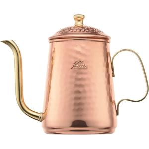 1個】0.74L 銅 槌目入コーヒーポット 5人用（740cc） 燕三条 コーヒー