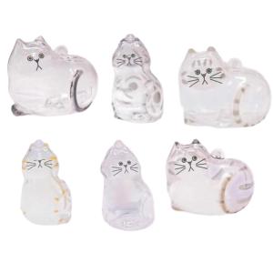 うちの子のけだまだま 猫のけだまだま 第2弾 全6種セット フルコンプ ガチャガチャ カプセルトイ 猫 フィギュア かわいい ブライトリンク