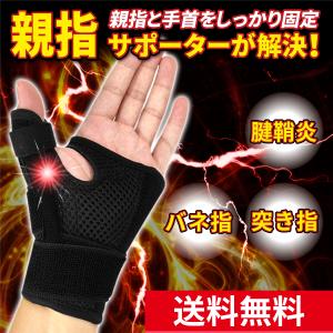 親指 サポーター 手 腱鞘炎 付け根 痛い バネ指 突き指 CM関節症 関節痛 固定 手首 指 捻挫 薄手 メッシュ スポーツ