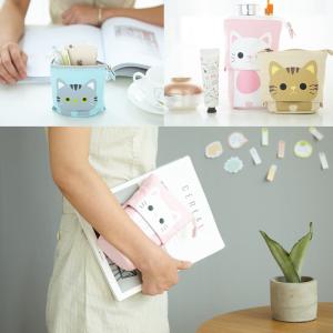 ペンケース 猫 おしゃれ コンパクト 筆箱 ネ...の詳細画像5