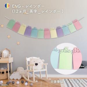 誕生日 フォトガーランド 1歳 誕生日 月齢 ...の詳細画像2