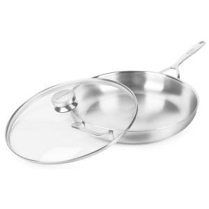 DEMEYEREデメイエレベルギー レアモデル補助ハンドル付きフライパン Demeyere デメイエレ 22cmソースパン補助ハンドル付 5層3.8リットル