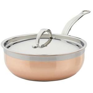 Hestan へスタン　CopperBond エッセンシャルパン　3.3リットル片手鍋　3.5QT｜heartlandtrading