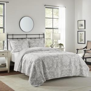 LAURA ASHLEY（ローラアシュレイ） ベッドカバー ピロカバー 3点セット