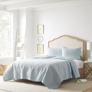 LAURA ASHLEY（ローラアシュレイ） ベッドカバー ピロカバー 3点セット