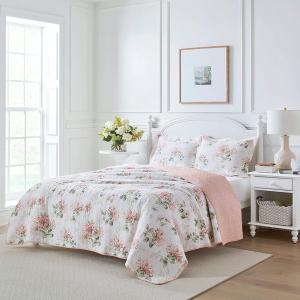 LAURA ASHLEY（ローラアシュレイ） ベッドカバー ピロカバー 3点セット