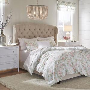LAURA ASHLEY（ローラアシュレイ） ベッドカバー ピロカバー 3点セット