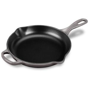 Le Creuset ル・クルーゼ　 23cm 補助ハンドル付フライパン　（オイスターグレー）　9inch｜heartlandtrading