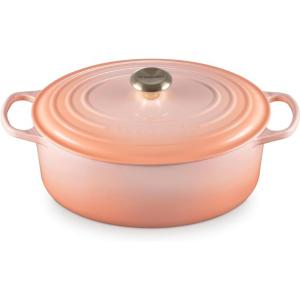 Le Creuset ル・クルーゼ　 31cm ココット・オーバル　(ペッシュ） 6.75QT｜heartlandtrading