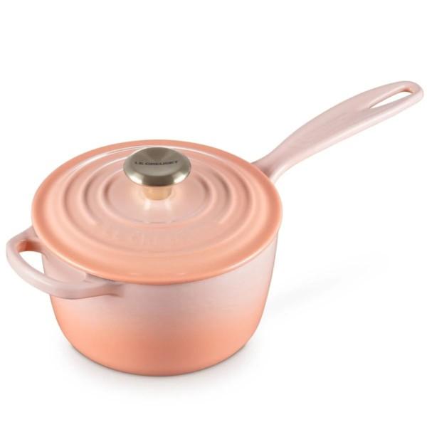 Le Creuset ル・クルーゼ　16cm片手鍋　アイアンハンドル・ソースパン 補助ハンドル付　(...