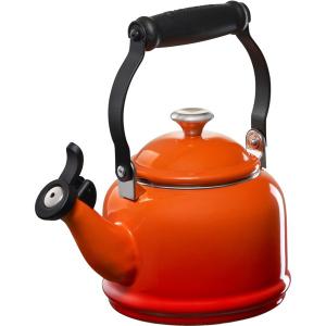 Le Creuset ル・クルーゼ　 笛吹デミケトル (オレンジ)　ステンレス・ノブ　1.25QT｜heartlandtrading