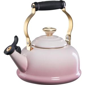 【限定品】　Le Creuset ル・クルーゼ　 笛吹ケトル　(シェルピンク)　ハート型ノブ　1.7QT｜heartlandtrading